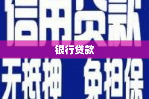 武川银行贷款