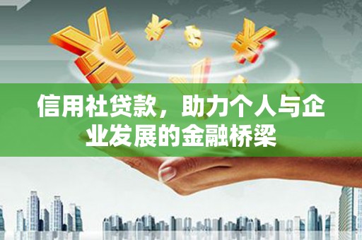 武川信用社贷款，助力个人与企业发展的金融桥梁