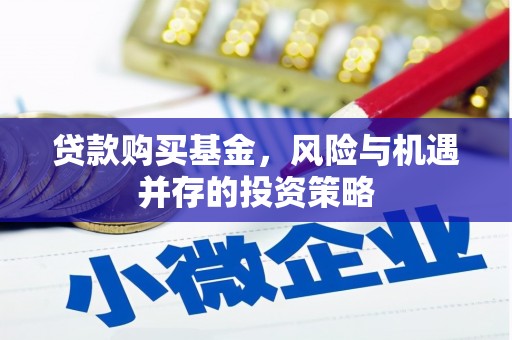 武川贷款购买基金，风险与机遇并存的投资策略