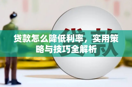 武川贷款怎么降低利率，实用策略与技巧全解析