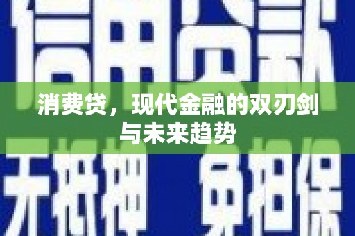 武川消费贷，现代金融的双刃剑与未来趋势