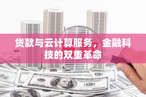 武川贷款与云计算服务，金融科技的双重革命