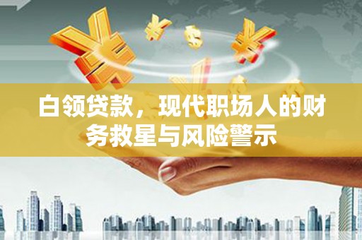 武川白领贷款，现代职场人的财务救星与风险警示