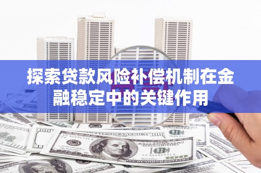 武川探索贷款风险补偿机制在金融稳定中的关键作用