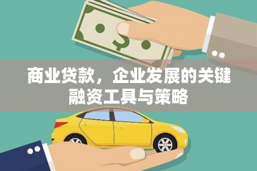武川商业贷款，企业发展的关键融资工具与策略