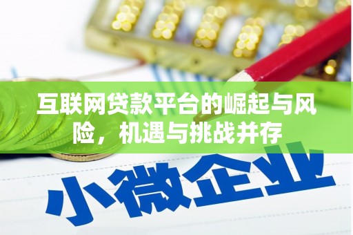 武川互联网贷款平台的崛起与风险，机遇与挑战并存
