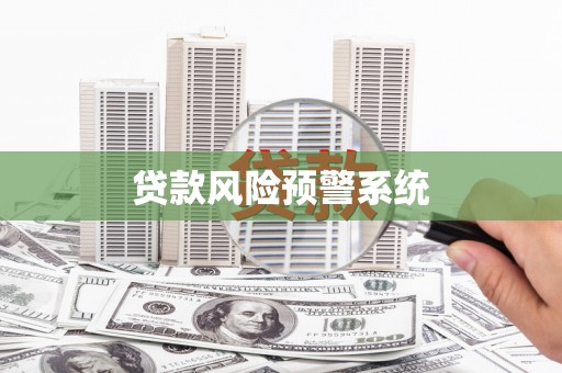 武川贷款风险预警系统