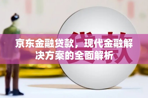 武川京东金融贷款，现代金融解决方案的全面解析