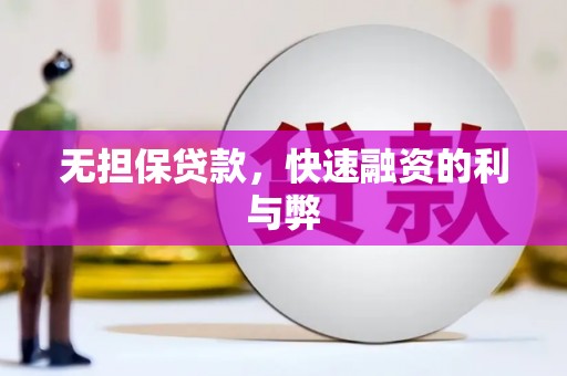 武川无担保贷款，快速融资的利与弊