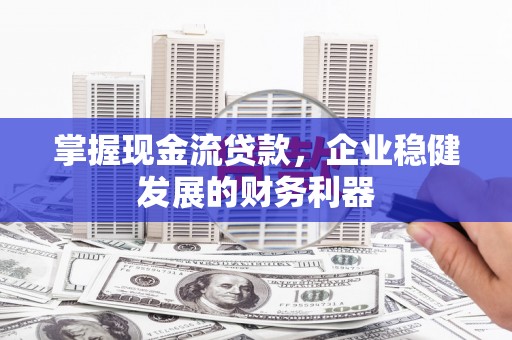 武川掌握现金流贷款，企业稳健发展的财务利器