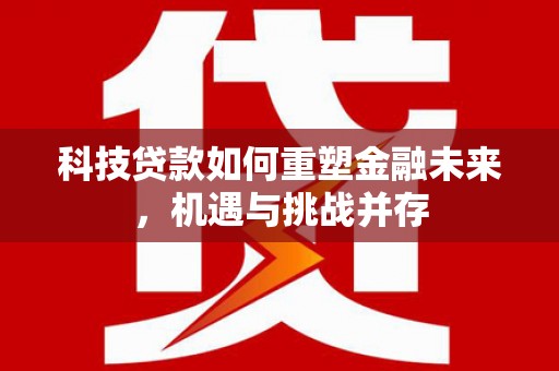 武川科技贷款如何重塑金融未来，机遇与挑战并存