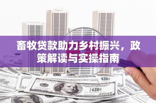 武川畜牧贷款助力乡村振兴，政策解读与实操指南