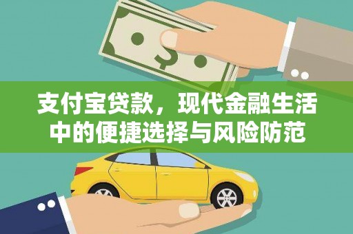 武川支付宝贷款，现代金融生活中的便捷选择与风险防范