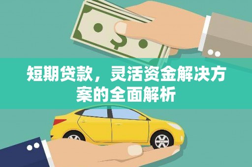 武川短期贷款，灵活资金解决方案的全面解析