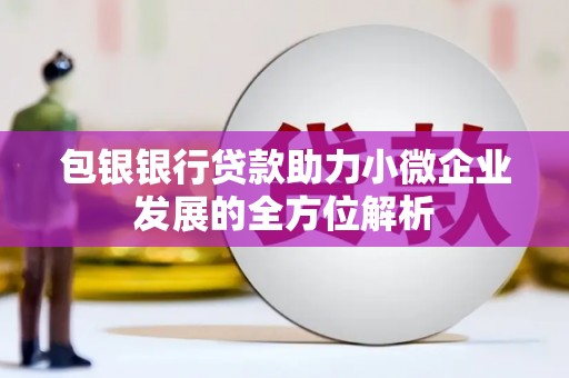 武川包银银行贷款助力小微企业发展的全方位解析