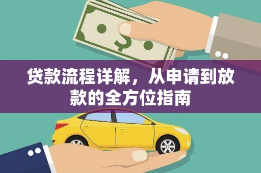 武川贷款流程详解，从申请到放款的全方位指南