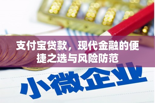 武川支付宝贷款，现代金融的便捷之选与风险防范