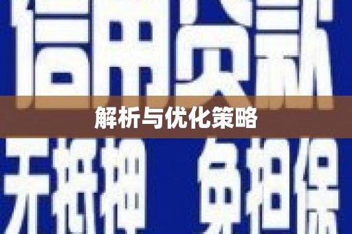 武川解析与优化策略