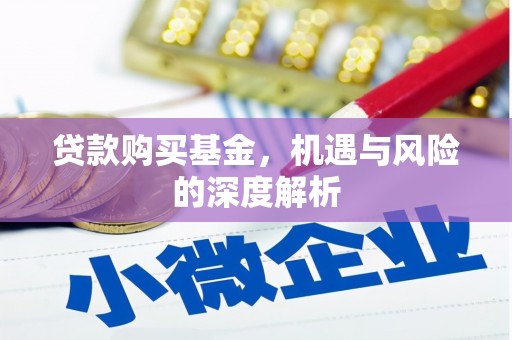 武川贷款购买基金，机遇与风险的深度解析