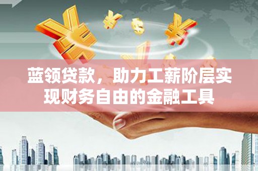 武川蓝领贷款，助力工薪阶层实现财务自由的金融工具