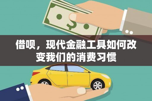 武川借呗，现代金融工具如何改变我们的消费习惯