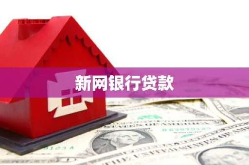 武川新网银行贷款