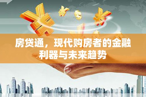 武川房贷通，现代购房者的金融利器与未来趋势