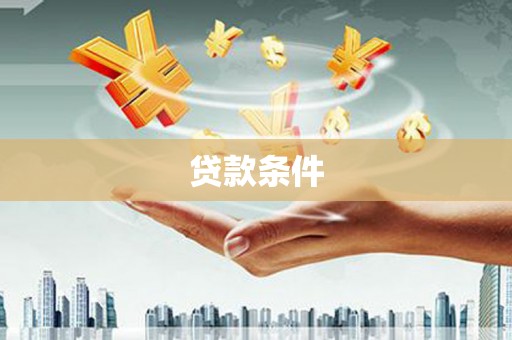 武川贷款条件