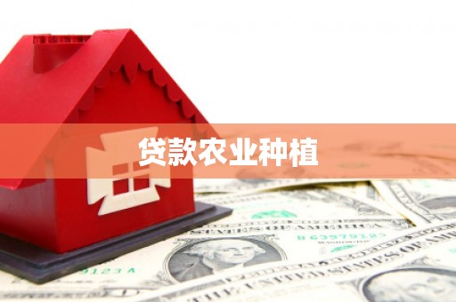 武川贷款农业种植