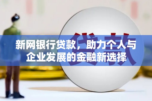 武川新网银行贷款，助力个人与企业发展的金融新选择