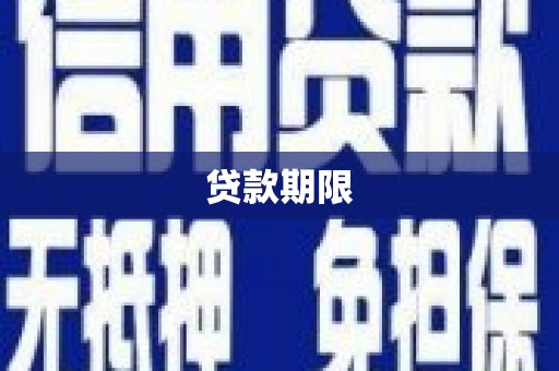 武川贷款期限