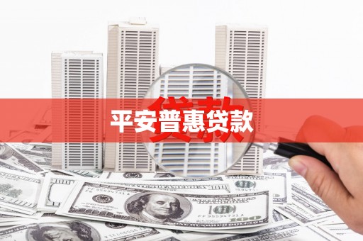 武川平安普惠贷款