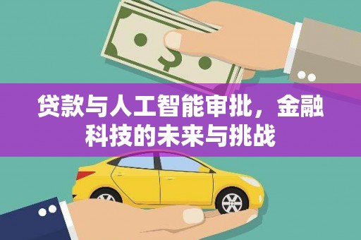 武川贷款与人工智能审批，金融科技的未来与挑战