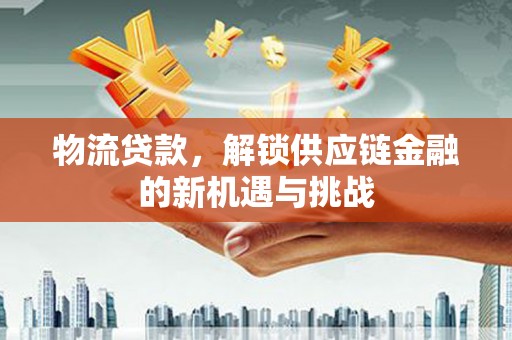 武川物流贷款，解锁供应链金融的新机遇与挑战