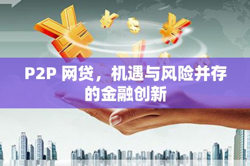 武川P2P 网贷，机遇与风险并存的金融创新