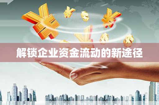 武川解锁企业资金流动的新途径