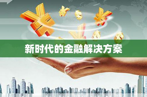 武川新时代的金融解决方案